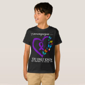 Awareness Warrior Ondersteuning Paarse Lint 3 T-shirt (Voorkant volledig)