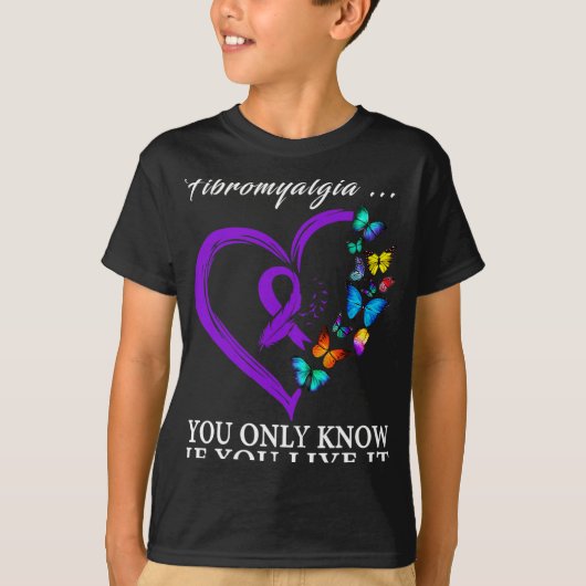 Awareness Warrior Ondersteuning Paarse Lint 3 T-shirt (Voorkant)