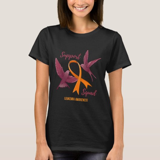 Awareness Warrior Survivor Support Squad T-shirt (Voorkant)