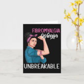 Awareness Warrior Unbreakable 2024 Gift Kaart (Gele Bloem)