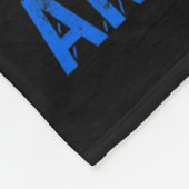 Awareness Warriors zijn magische eenhoorn hydroce Fleece Deken (Hoek)