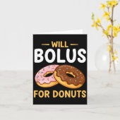 Awareness Will Bolus For Donuts, Diabetes (t1d) Bo Kaart (Gele Bloem)