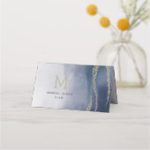 Awash Elegante Waterverf in Surven Tafelnummer Plaatskaartje (Achterkant)