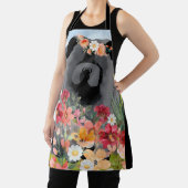 AWASH IN LICHT Zwart - Blue Chow Dog Schort (Insitu)