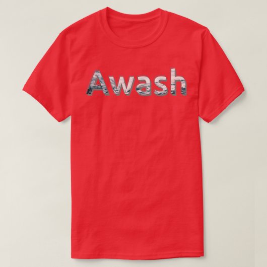 Awash T-shirt (Design voorkant)