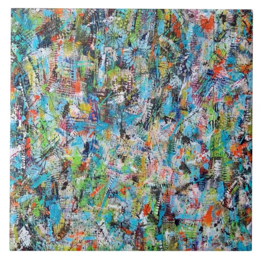 Awax 6 x 6 keramische tegel tegeltje (Voorkant)