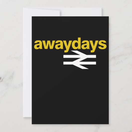Away Days Mannen Football Casuals Football T-Shirt (Voorkant)