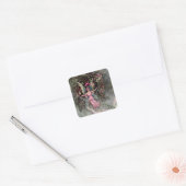 “Away Down Under” by Warwick Goble Vierkante Sticker (Envelop)