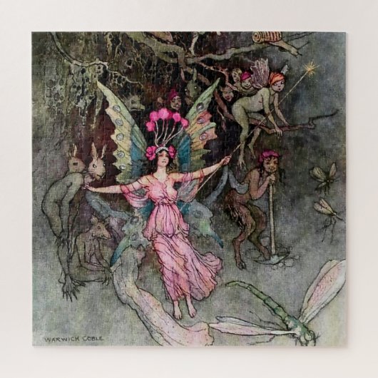 “Away Down Under” door Warwick Goble Legpuzzel (Verticaal)