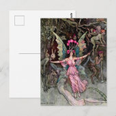 “Away Down Under” van Warwick Goble Briefkaart (Voorkant / Achterkant)