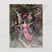 “Away Down Under” van Warwick Goble Briefkaart (Voorkant)