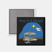 Away in een gevaar magneet (Voorkant / Achterkant)