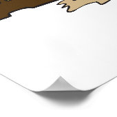 Away in een gevaar poster (Hoek)