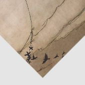 “Away On a Kite” door Arthur Rackham Tissuepapier (Detail)
