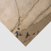 “Away On a Kite” van Arthur Rackham Tissuepapier (Detail)