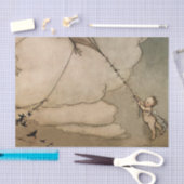 “Away On a Kite” van Arthur Rackham Tissuepapier (Craft)