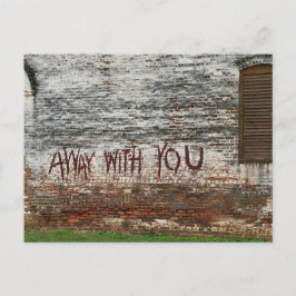 Away with You Briefkaart