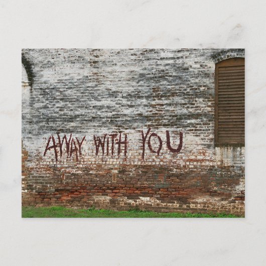 Away with You Briefkaart (Voorkant)