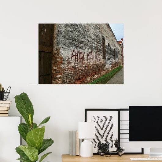 Away with You Poster (Thuiskantoor)