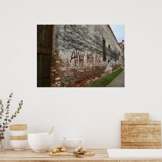 Away with You Poster (Keuken)