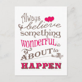 Aways geloven briefkaart