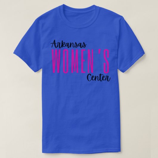 AWC BlackDark Pink Stacked TShirt (Design voorkant)