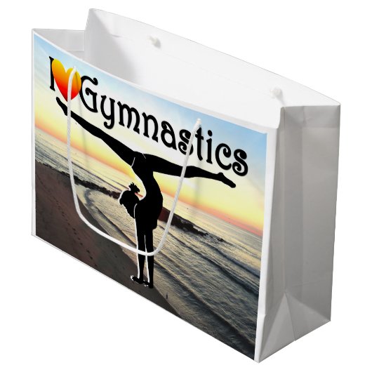 AWE INSPIREREN GYMNASTICS ONTWERP GROOT CADEAUZAKJE (Voorkant Gekanteld)