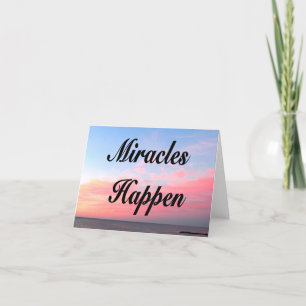 AWE INSPIREREN MIRACLES HAPPELEN SUNRISE FOTO KAART