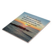 AWE-INSPIRING JOHN 3:16 SUNRISE TEGELTJE (Zijkant)
