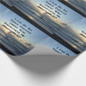 AWE-INSPIRING PHILIPPIANS 4:13 GROENE SCRIPTUUR CADEAUPAPIER (Hoek)