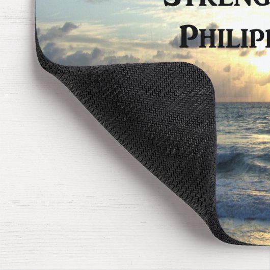 AWE-INSPIRING PHILIPPIANS 4:13 GROENE SCRIPTUUR MUISMAT (Hoek)