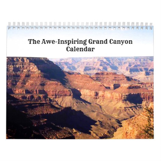 Awe-Inspriring Grand Canyon Kalender (Hoes)