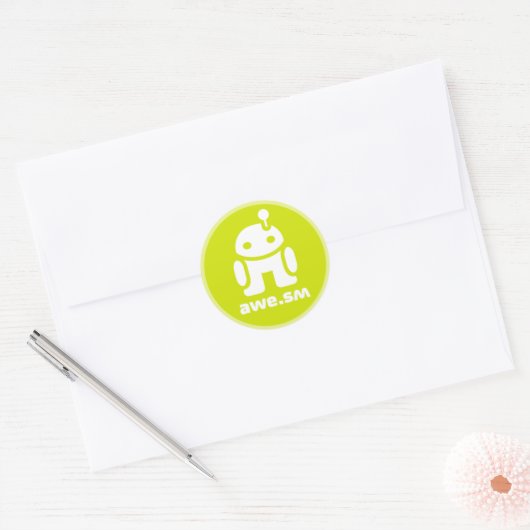 awe.sm-o Sticker (Groen) (Envelop)