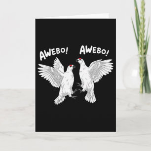Awebo Meme Wilgen Patrijs Awebo Vogels Grappige Ar Kaart