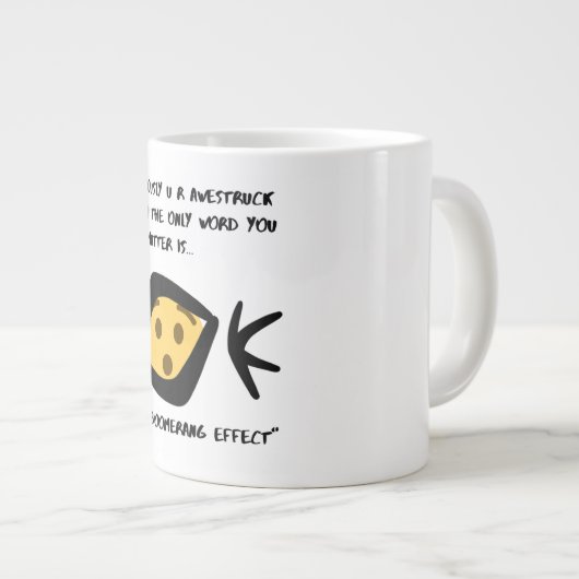 "Awehit" Cup Mok 20 oz Boomeranged Effect (Voorkant rechts)