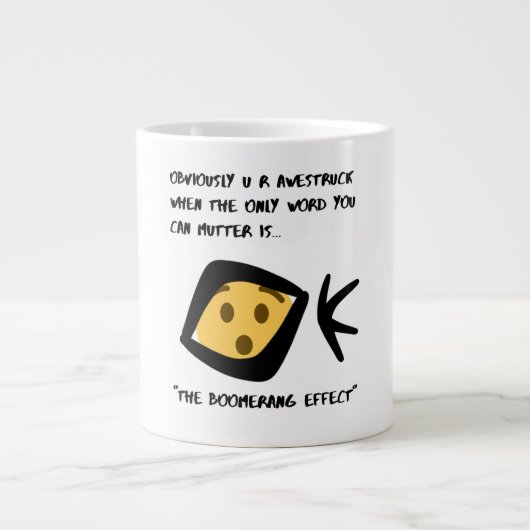 "Awehit" Cup Mok 20 oz Boomeranged Effect (Voorkant)