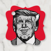 Awesoma, Donald, Trump, Donald Trump, president, P Bedankjes Labels (Voorkant)