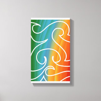 Awesome abstract art by RRW 2026 #2 Canvas Afdruk