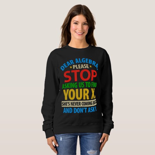 Awesome  Algebra Complicated Math Apparel Trui (Voorkant volledig)