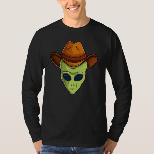 Awesome Alien Head Style Hat Humans Aren't Real Cu T-shirt (Voorkant)