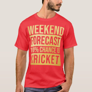 Awesome And Funny Weekend Forecast Hundred Procent T-shirt