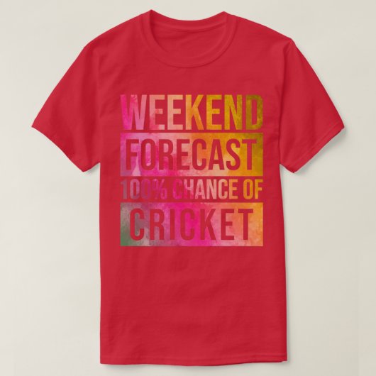 Awesome And Funny Weekend Forecast Hundred Procent T-shirt (Design voorkant)