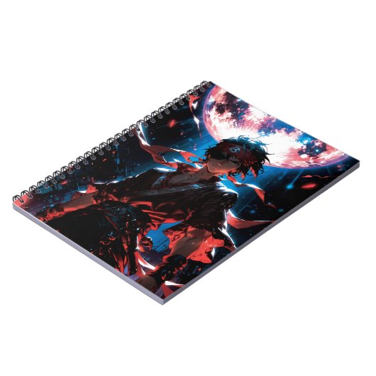 Awesome anime character notitieboek (Linkerzijde)