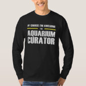 Awesome Aquarium Curator T-shirt (Voorkant)