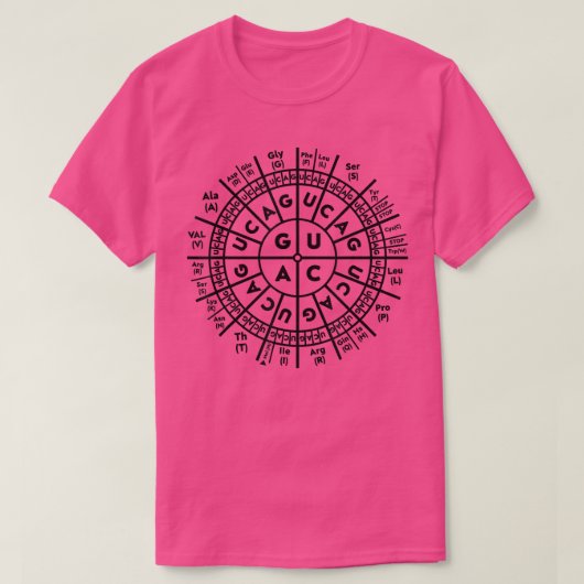 Awesome Biology Shirt Genetic Code Sun Science Bio (Design voorkant)