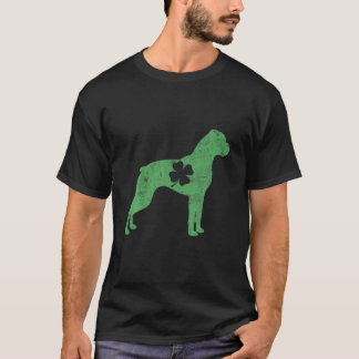 Awesome Boxer Saint Patrick's Day Dog Dad Mom T-shirt