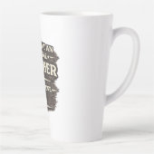 Awesome Brother Looks Like – Funny Quote Design Latte Mok (Rechts)