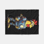 Awesome Chicken Robot For Future Animals Lovers  Fleece Deken (Voorkant (Horizontaal))