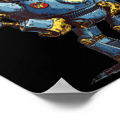 Awesome Chicken Robot For Future Animals Lovers Poster (Hoek)