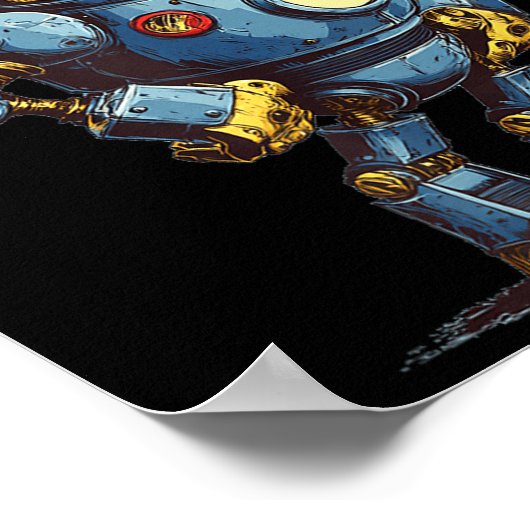 Awesome Chicken Robot For Future Animals Lovers Poster (Hoek)